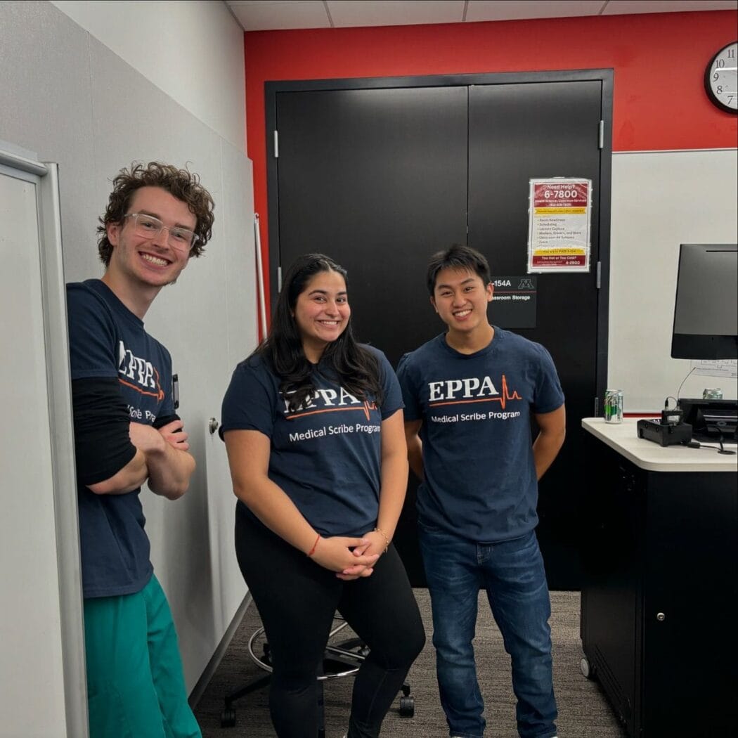scribes in EPPA t-shirts