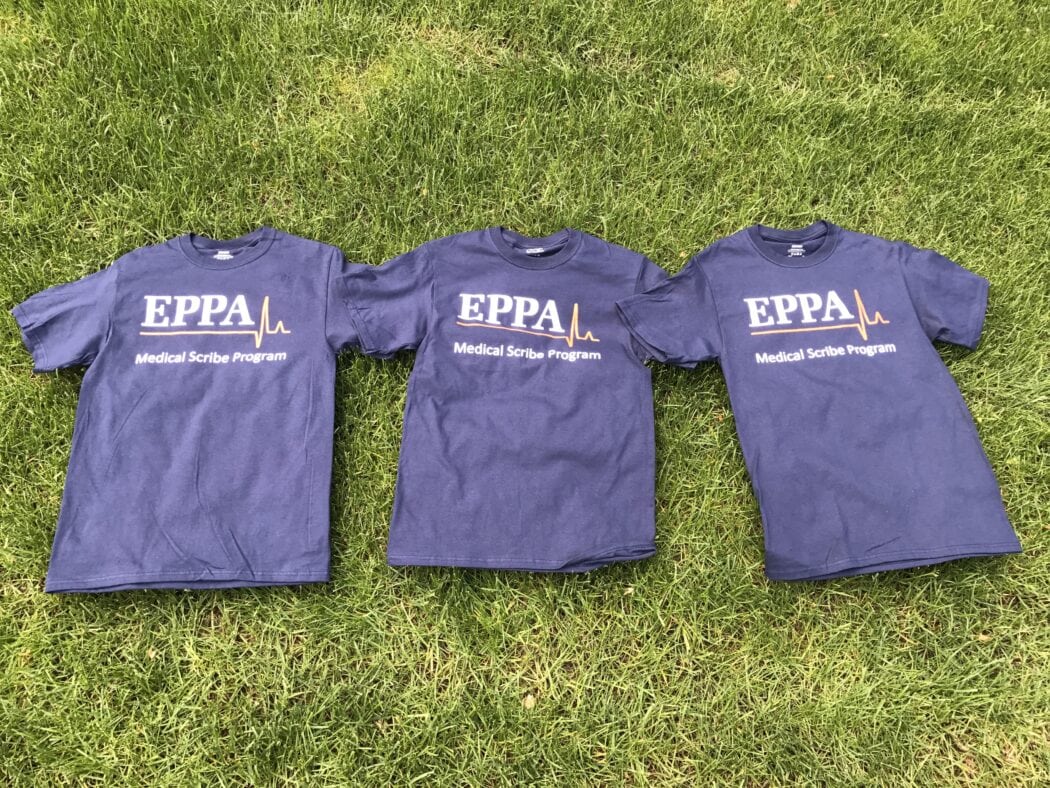 EPPA Tshirts in grass